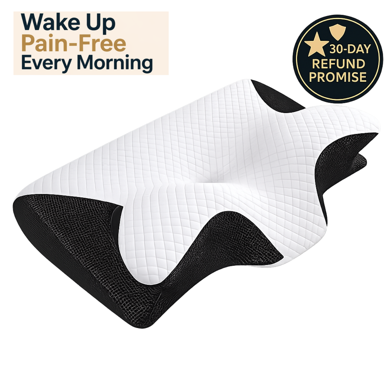LifeTherapy Ergonomic Support Pillow